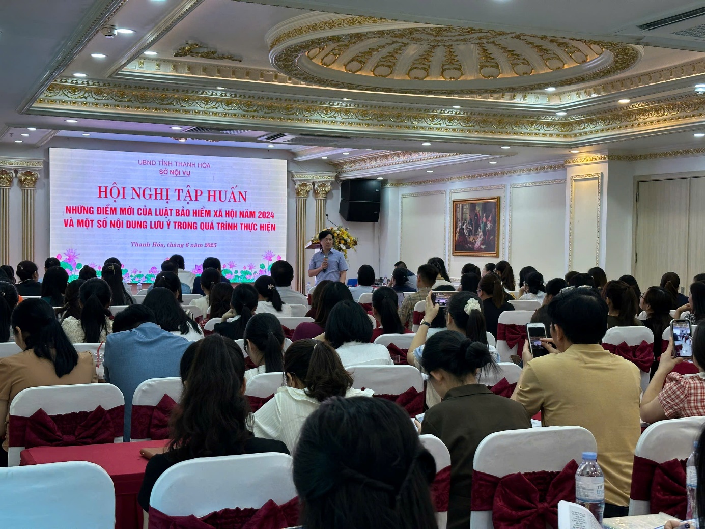 Quang cảnh Hội nghị Tập huấn